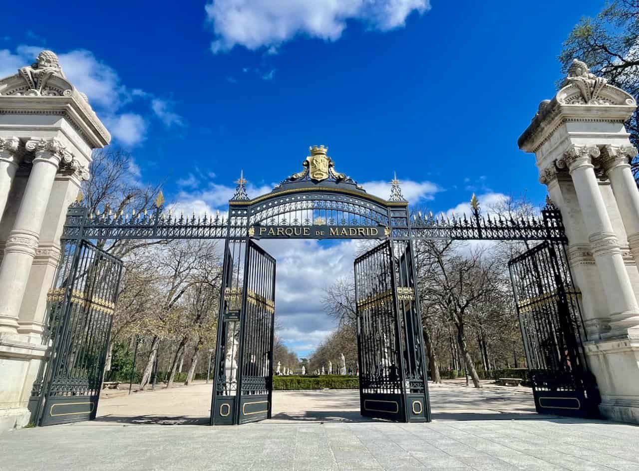 Retiro Park Madrid