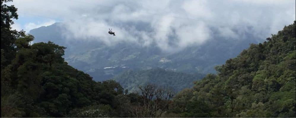 Panama ziplining in Boquete