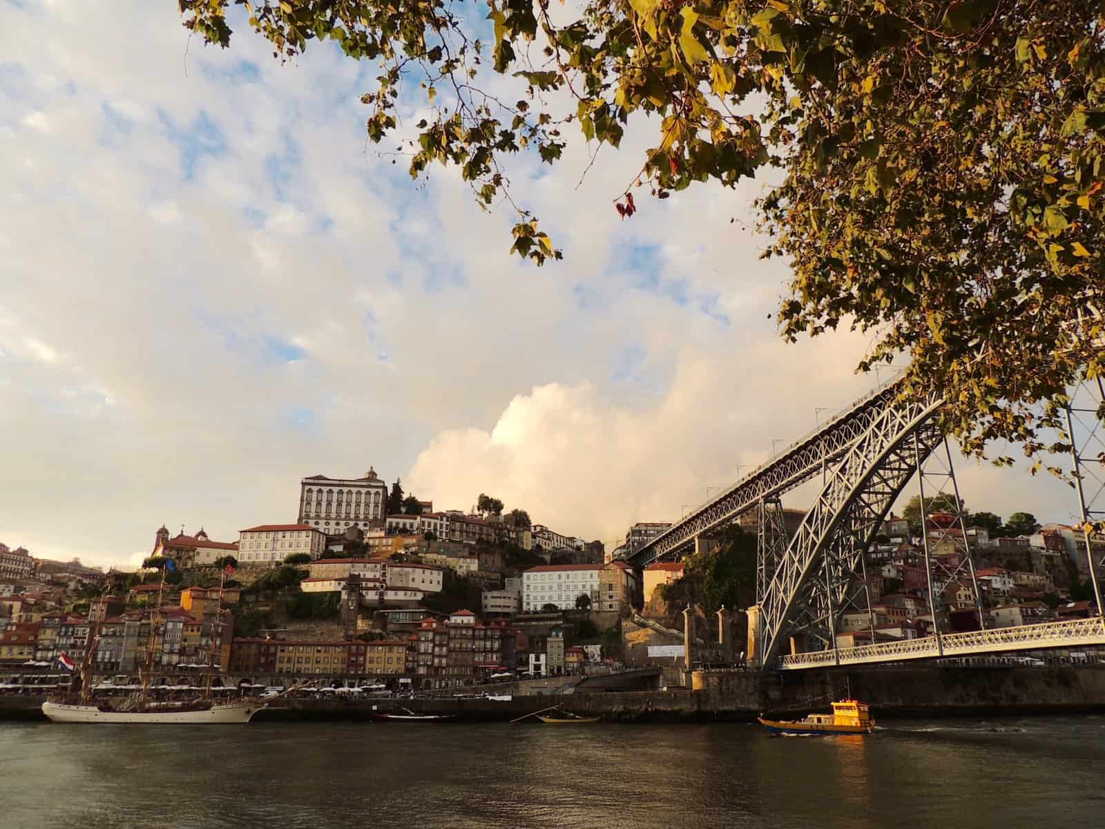 View of Porto and Dom Luís I Bridge that makes Porto worth visiting