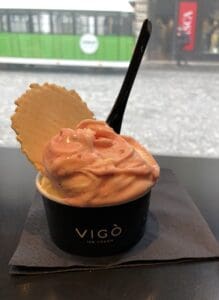 VIGÒ ice cream in Ljubljiana Slovenia