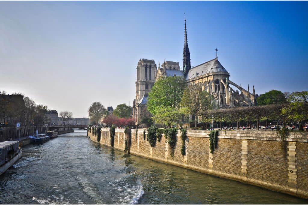 Banks of the Seine in Paris