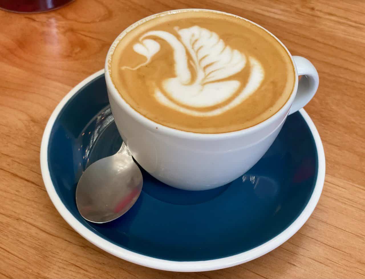 Cappuccino at Lavanda Café San Miguel