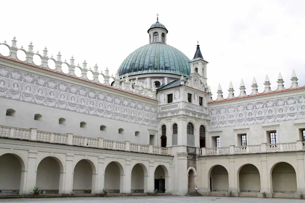 Krasiczyn Castle in Poland