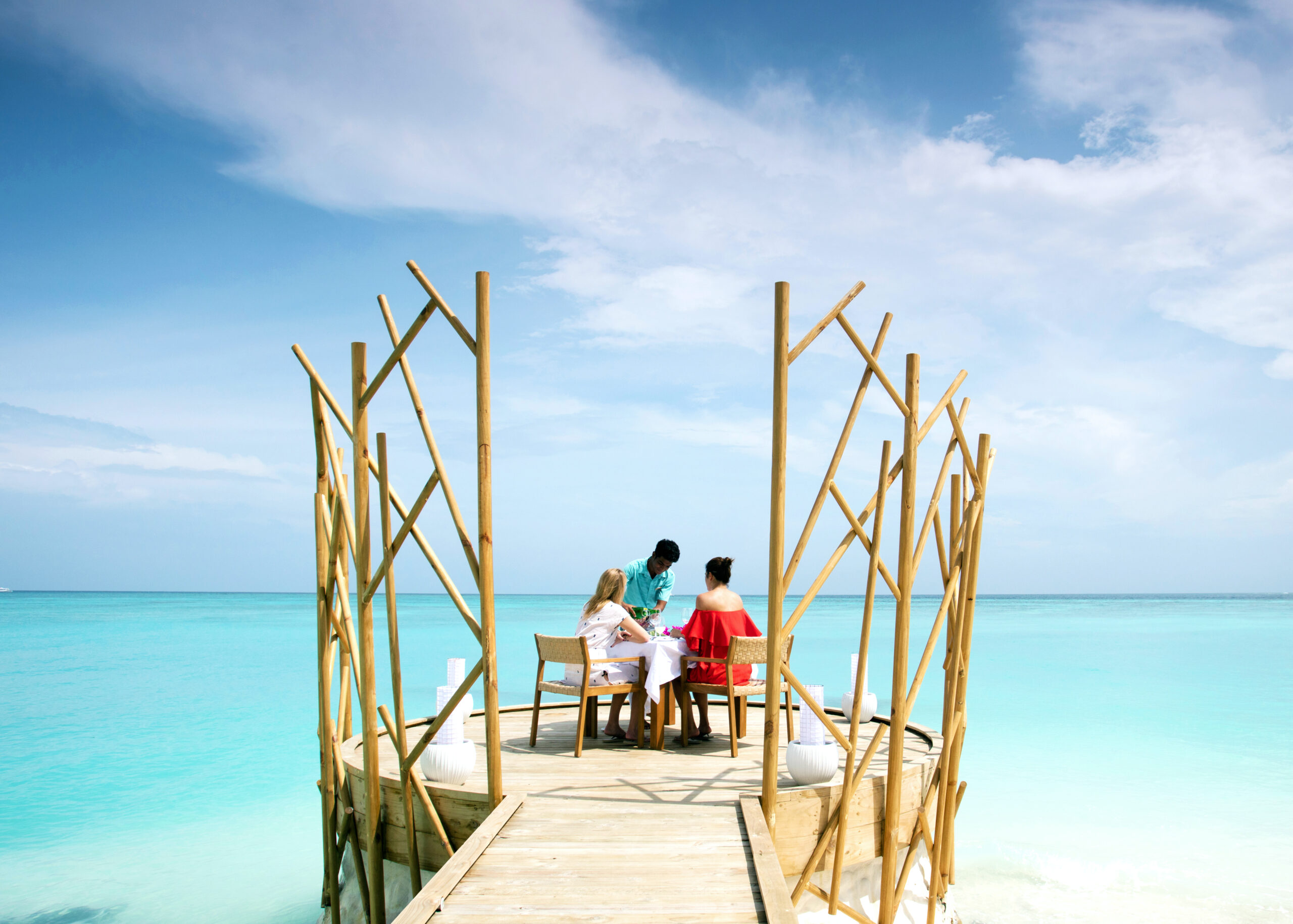 Handhu Dining at Fushifaru Maldives