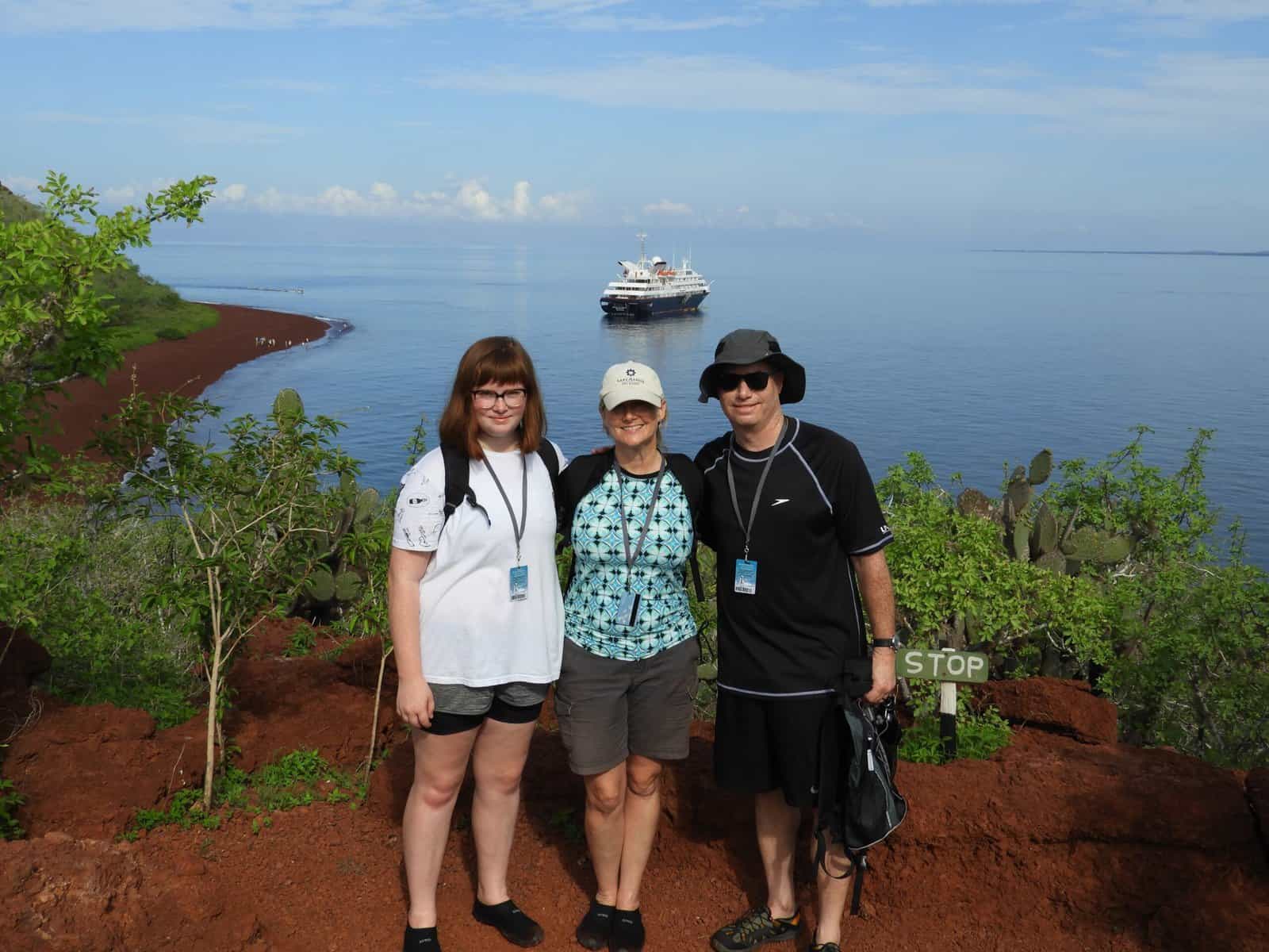 Rabida Island in the Galapagos Islands Ecuador