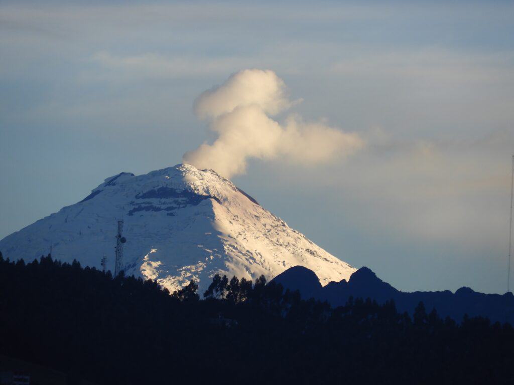 Pichincha Volcano near Quito Ecuador