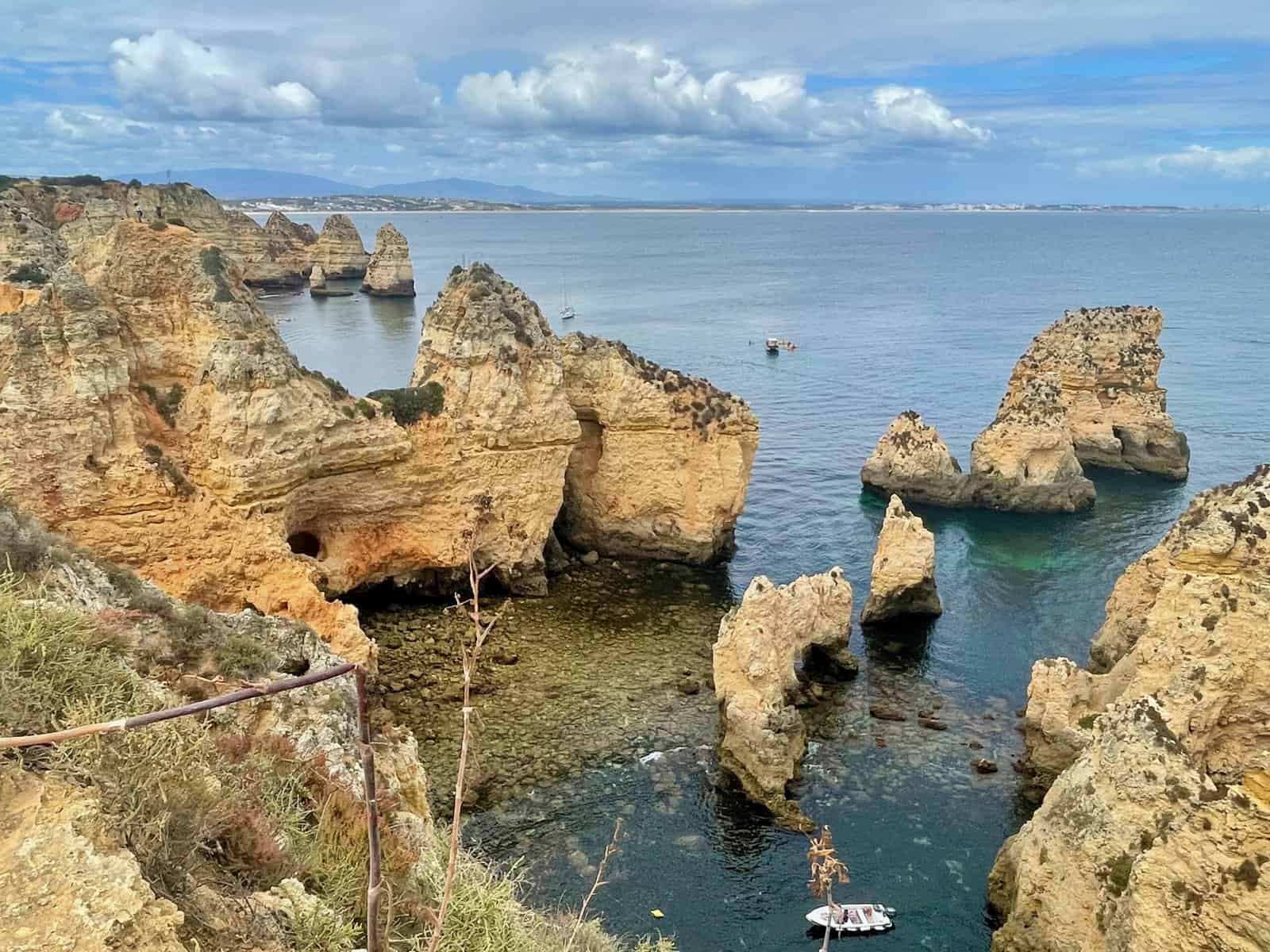 Ponta da Piedade in Lagos, Portugal