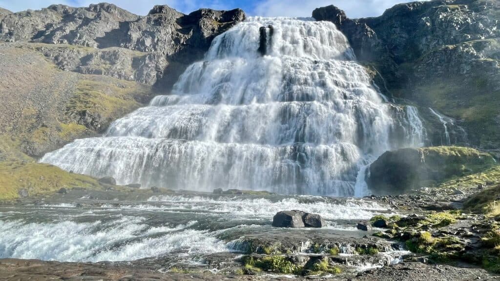 Dynjandi Falls at Ísafjörður - Iceland, a country to visit in 2025