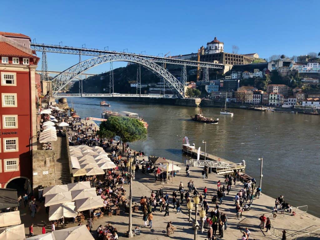 Bridge in Porto, Portugal