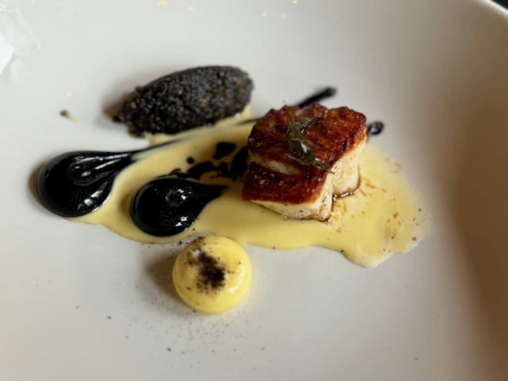 Mystery dish at Six by Nico in Cardiff