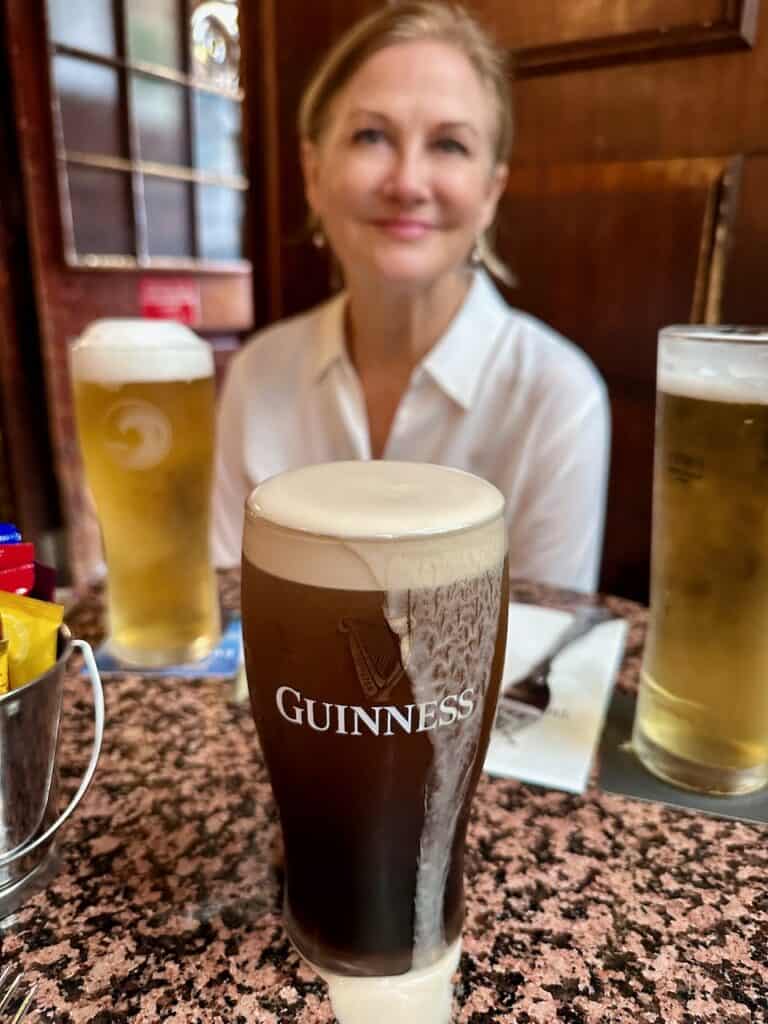 Guinness time in Dublin Ireland