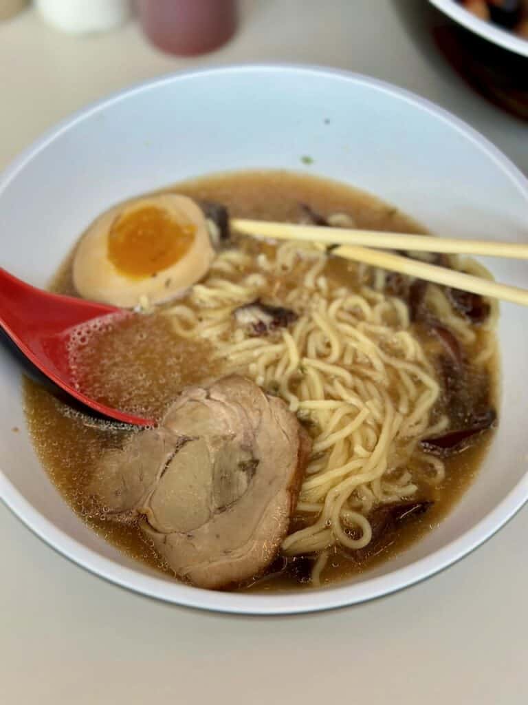 Ramen from The Galley on Virgin Voyages