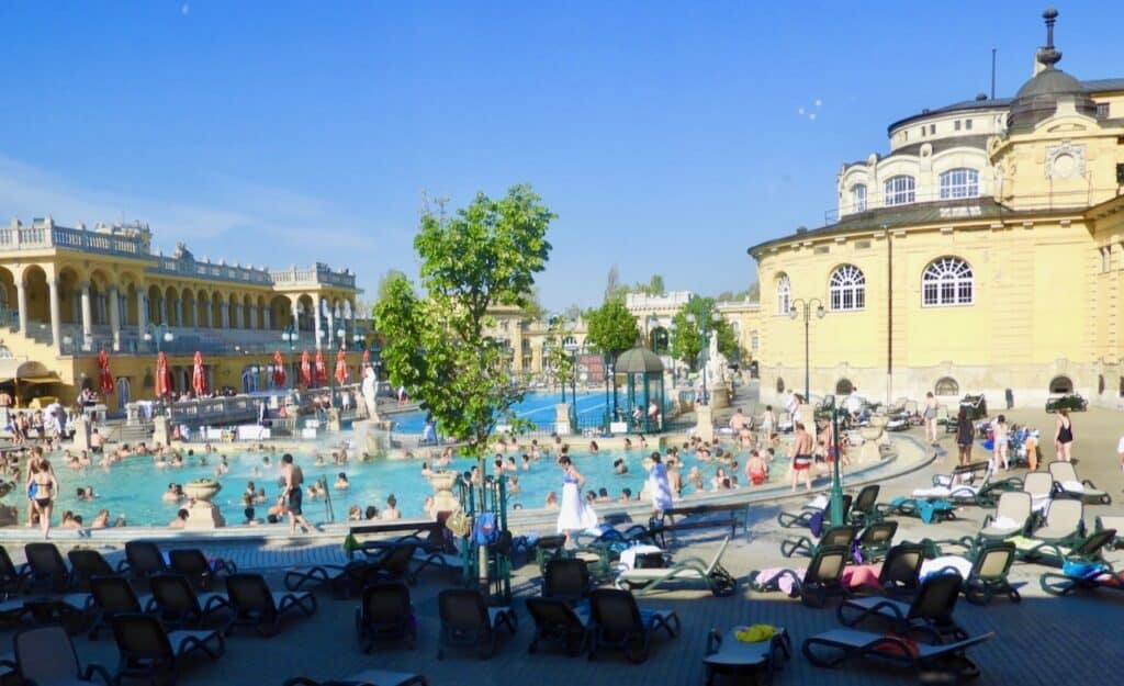 Experiencing Budapest - Széchenyi Thermal Bath
