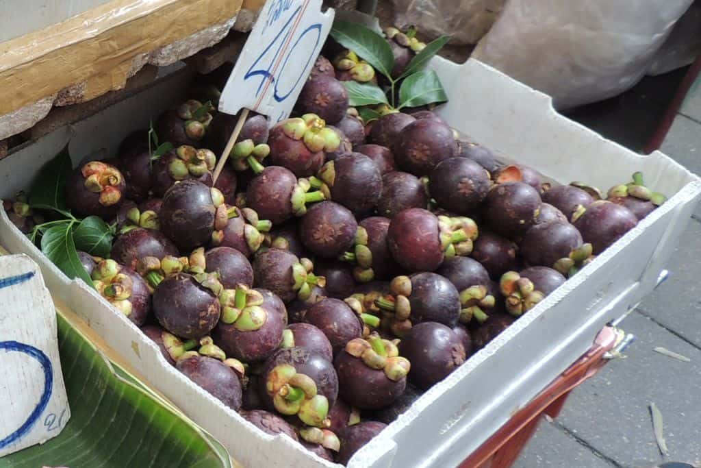 Mangosteen - exotic fruits pictures and names