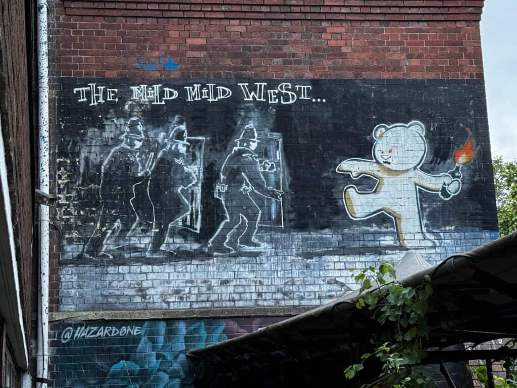 Banksy's Mild Mild West In Bristol