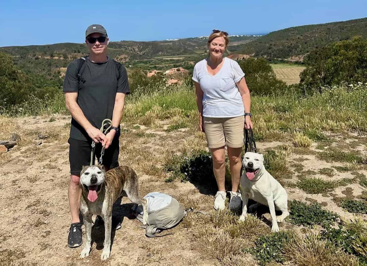 hiking in the Algarve... with dogs