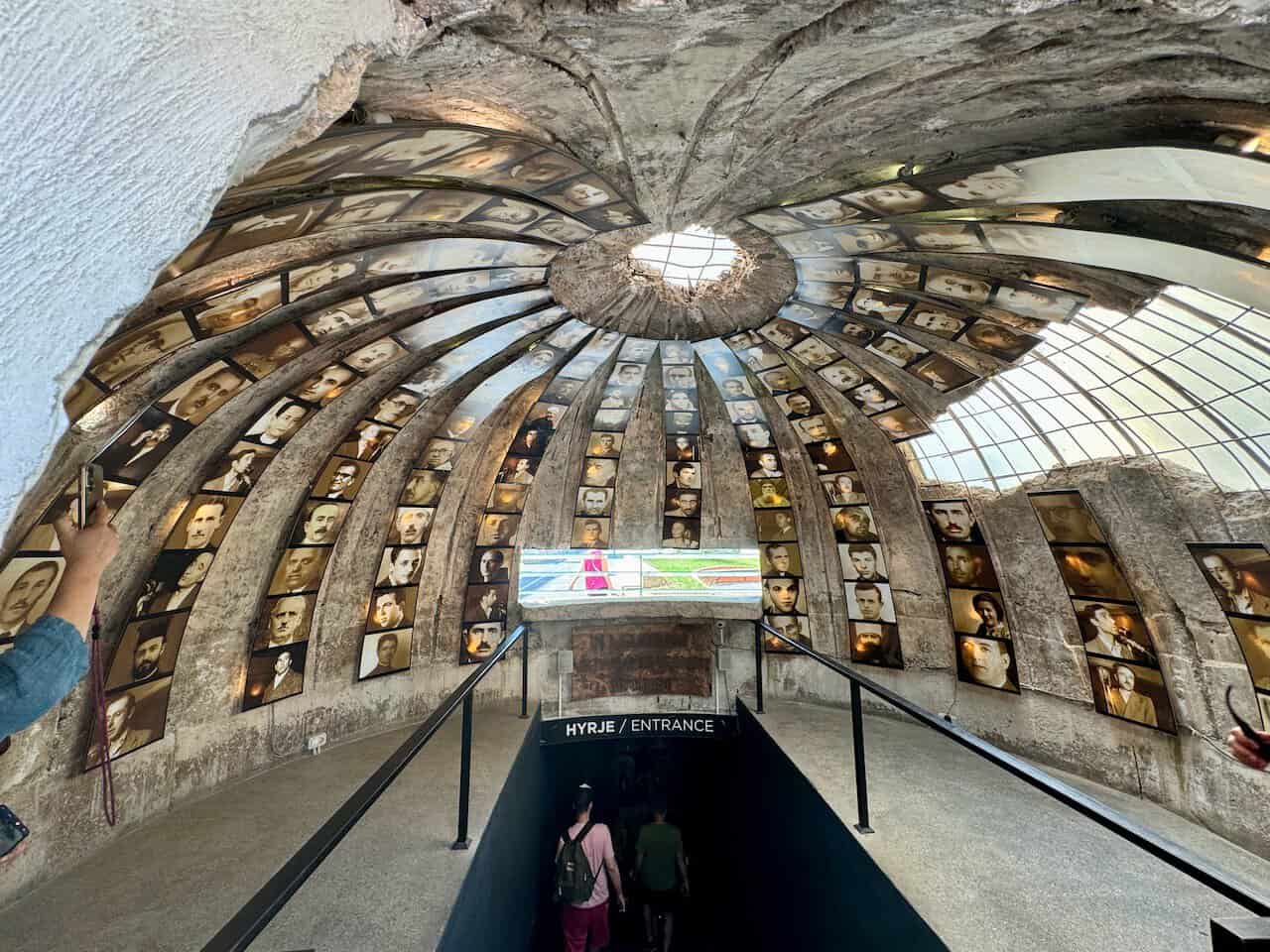 Bunk'Art 2, a museum inside a communist bunker that describes Albania's dark past. 