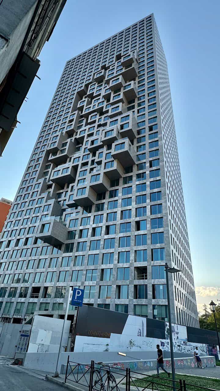 While exploring Tirana, it's impossible not to notice Downtown One