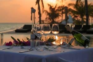 Wine, champagne and sunset dining are on the menu in these romantic cities in Europe.