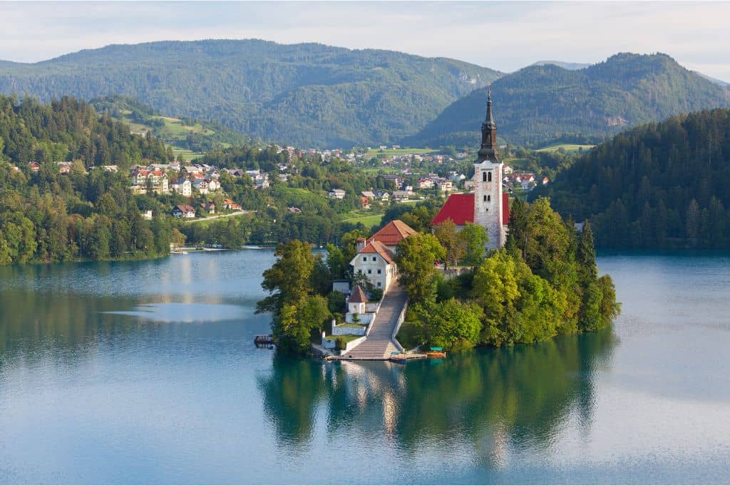 Lake Bled is a romantic jewel in Slovenia