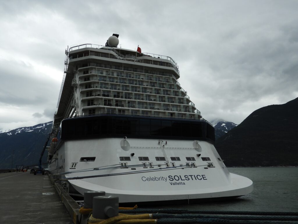 Celebrity Solstice in Alaska