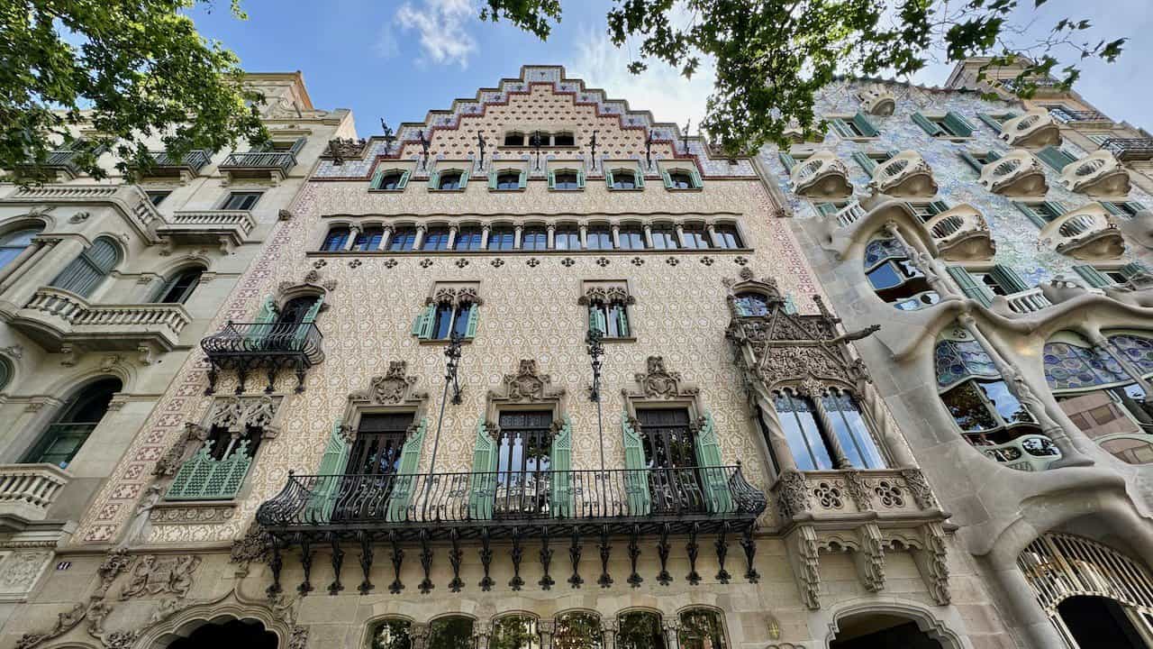 Casa Amatller in Barcelona, a neo-Gothic twist on Modernism