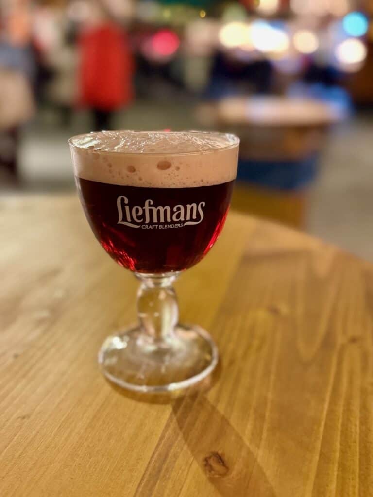 Belgian Glühbier at Rüdesheim Christmas Market