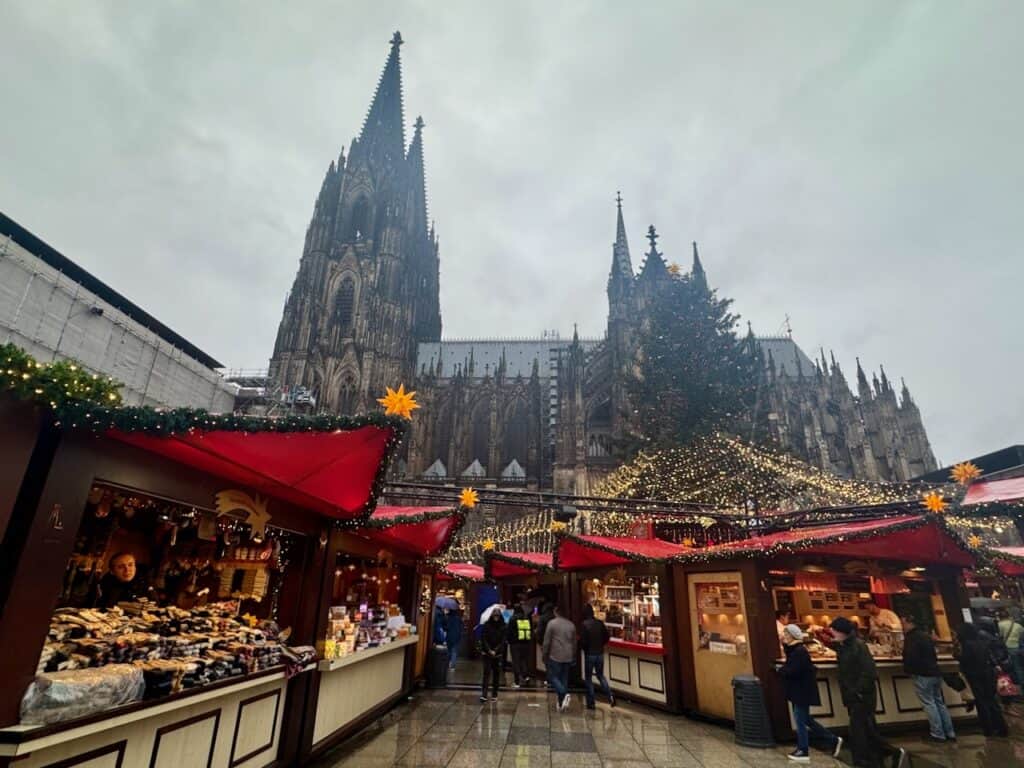 Cologne Christmas Market with Cathedral