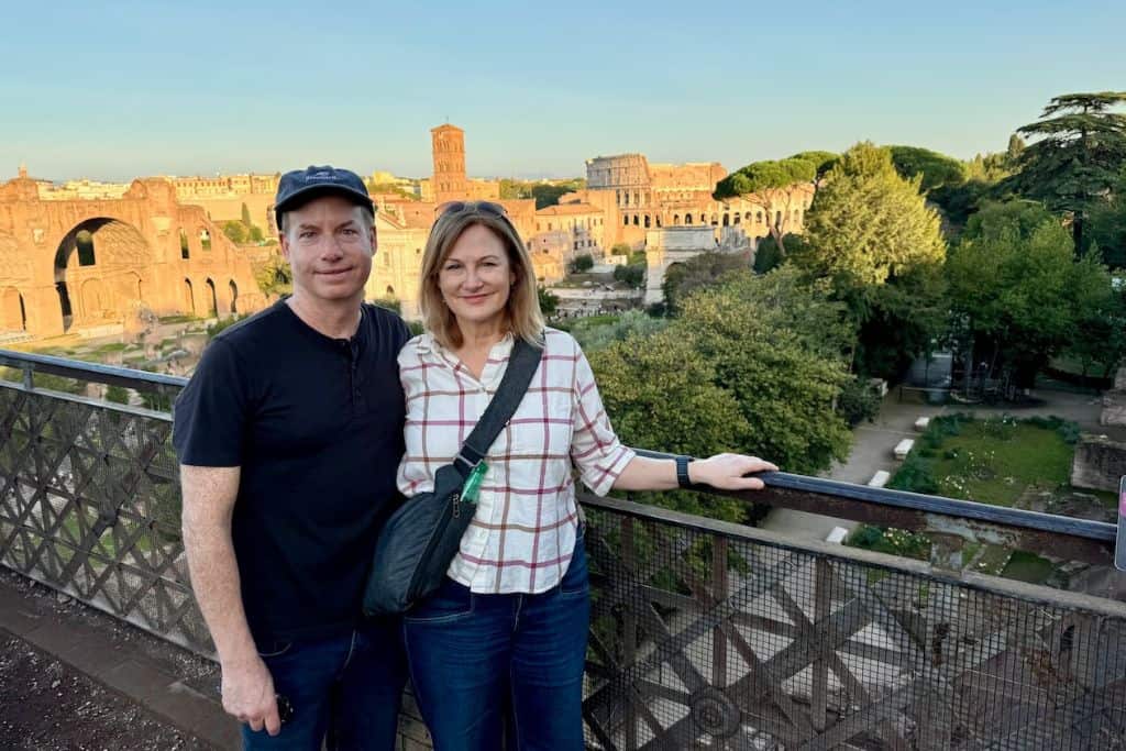 Mark and Monica in Rome